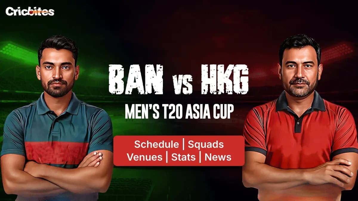 BAN vs HKG Full Scorecard (BAN won by 7 wickets): Men’s T20 Asia Cup 2025