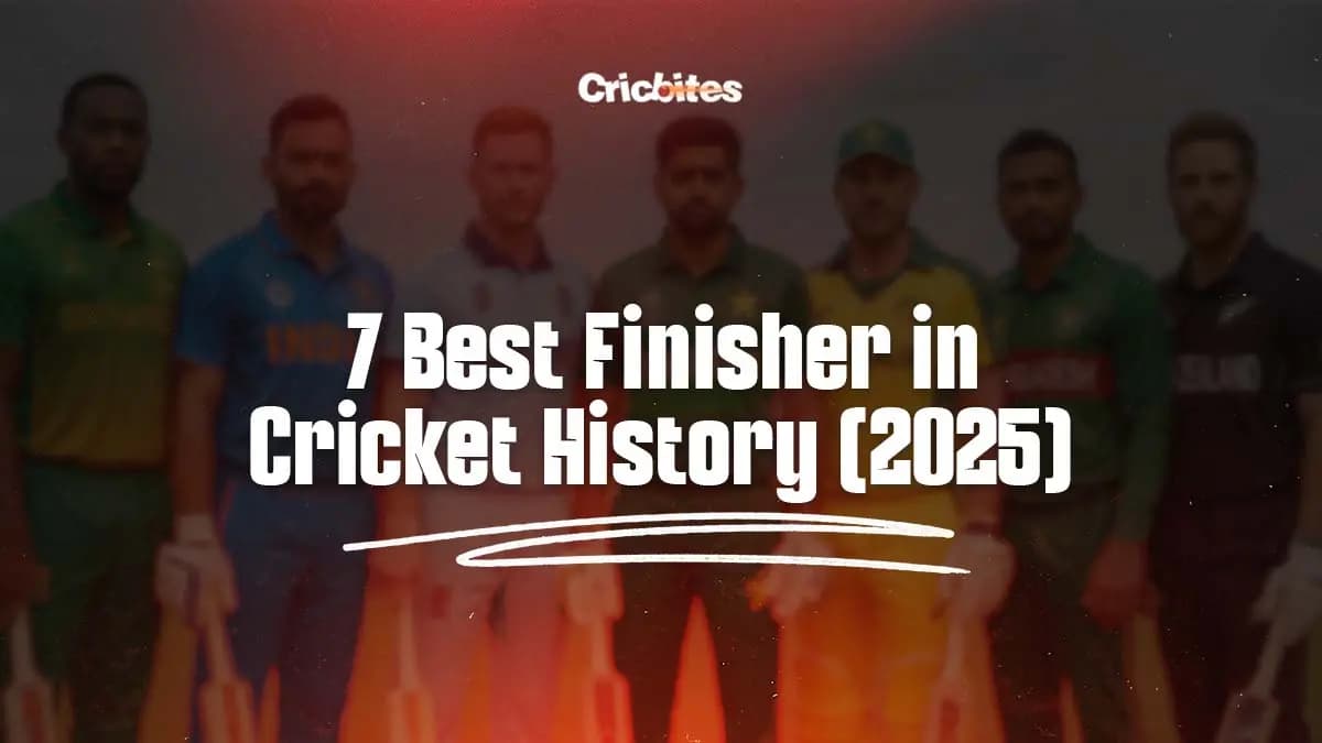 8 Best Finishers in Cricket History (2025)