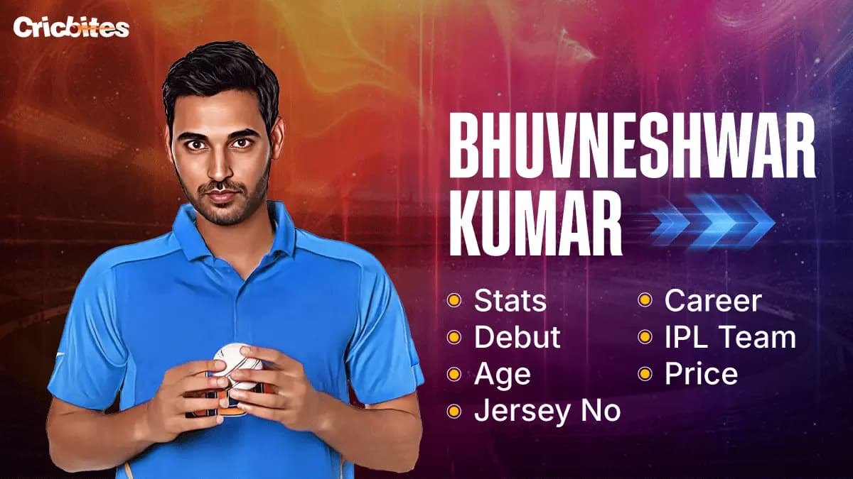 Bhuvneshwar Kumar Debut, Biography, Stats, Net Worth, Wife, IPL Team, Records, Career