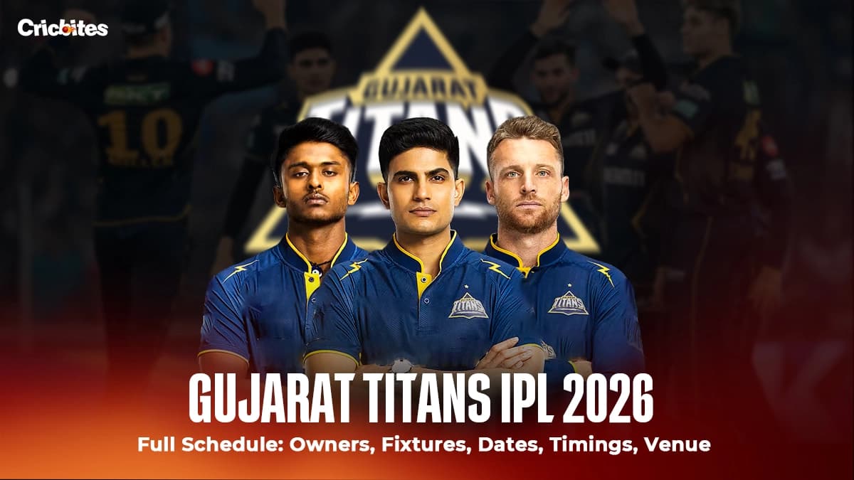Gujarat Titans IPL 2026 Full Schedule: Owners, Fixtures, Dates, Timings, Venues