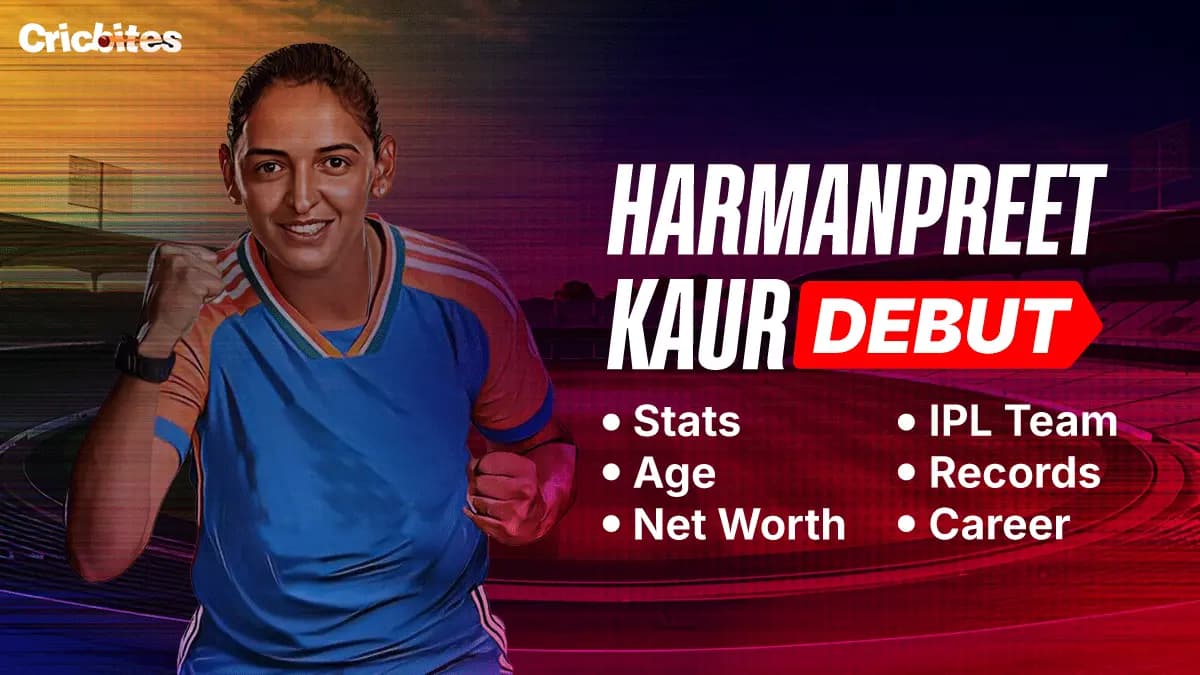 Harmanpreet Kaur: Debut, Stats, Age, Net Worth, Records, Bio & ICC Ranking
