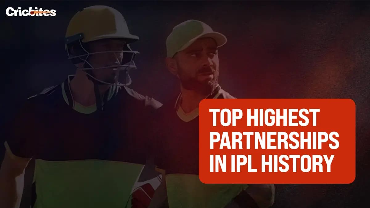 Top Highest Partnerships in IPL History from 2008 to 2025