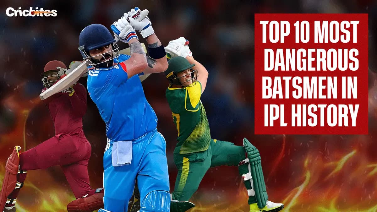 Top 10 Most Dangerous Batsmen in IPL History (2008 to 2025)