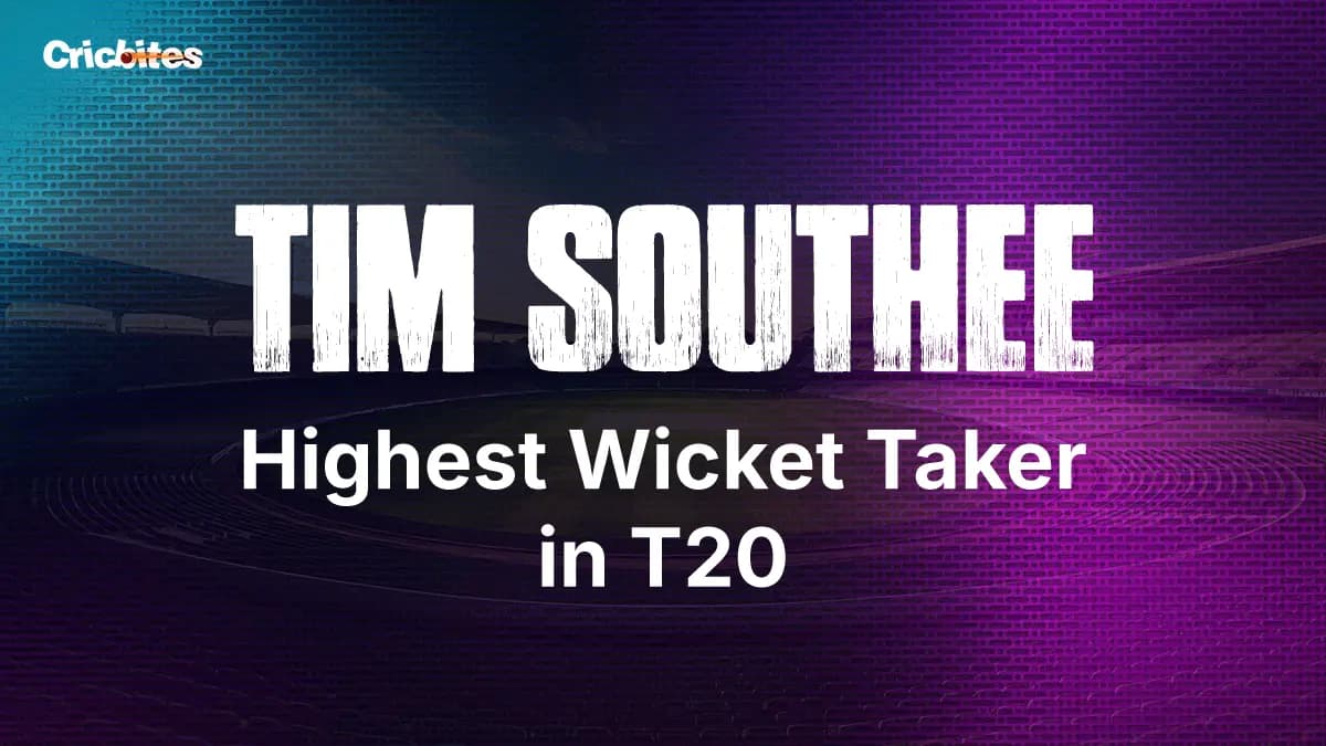 Most Wickets in T20I Cricket: Tim Southee – The Highest Wicket-Taker