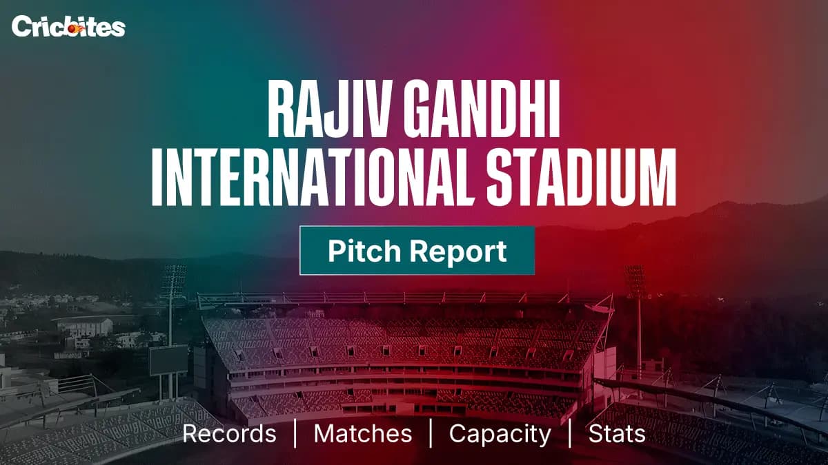 Rajiv Gandhi International Stadium Pitch Report: Records, Matches, Capacity, Stats