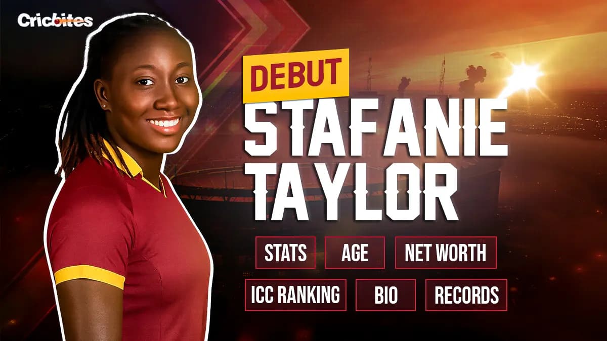 Stafanie Taylor Debut, Stats, Age, Net Worth, Records, Bio & ICC Ranking