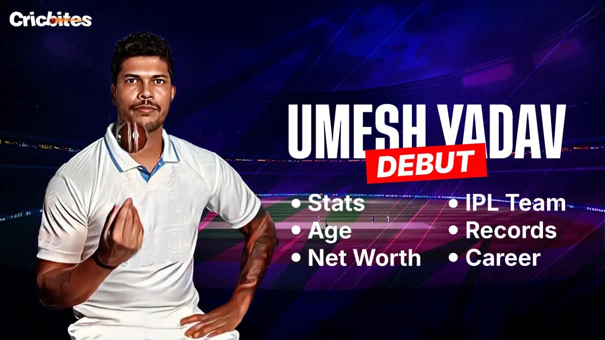 Umesh Yadav Debut, Stats, Age, Net Worth, IPL Team, Records, Career