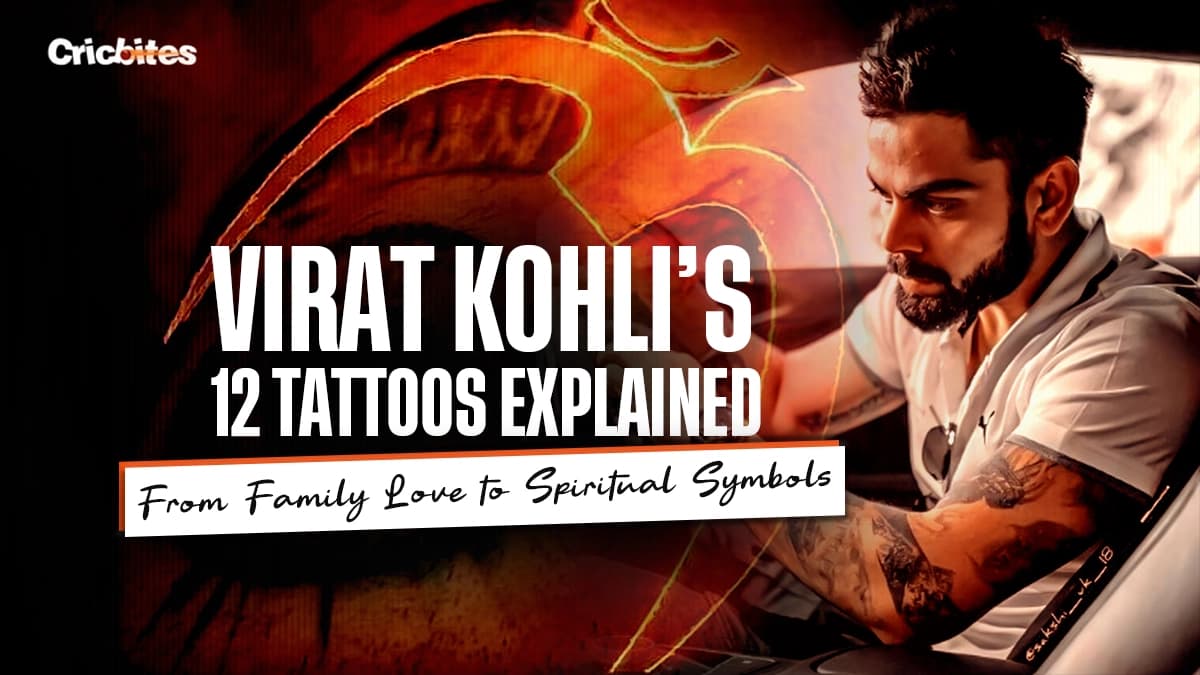 Virat Kohli’s 12 Tattoos Explained: From Family Love to Spiritual Symbols