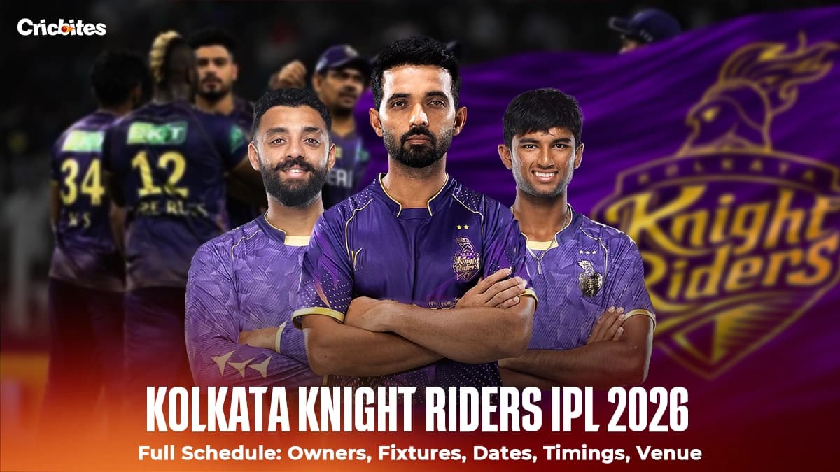 Kolkata Knight Riders IPL 2026 Full Schedule: Owners, Fixtures, Dates, Timings, Venues