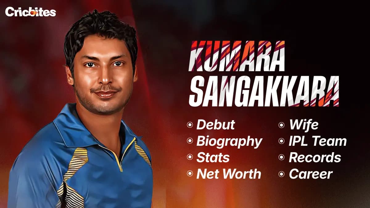 Kumar Sangakkara Debut, Biography, Stats, Net Worth, Wife, IPL Team, Records, Career