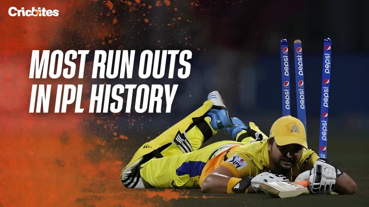 Most Run Outs in IPL History (From 2008-2025)