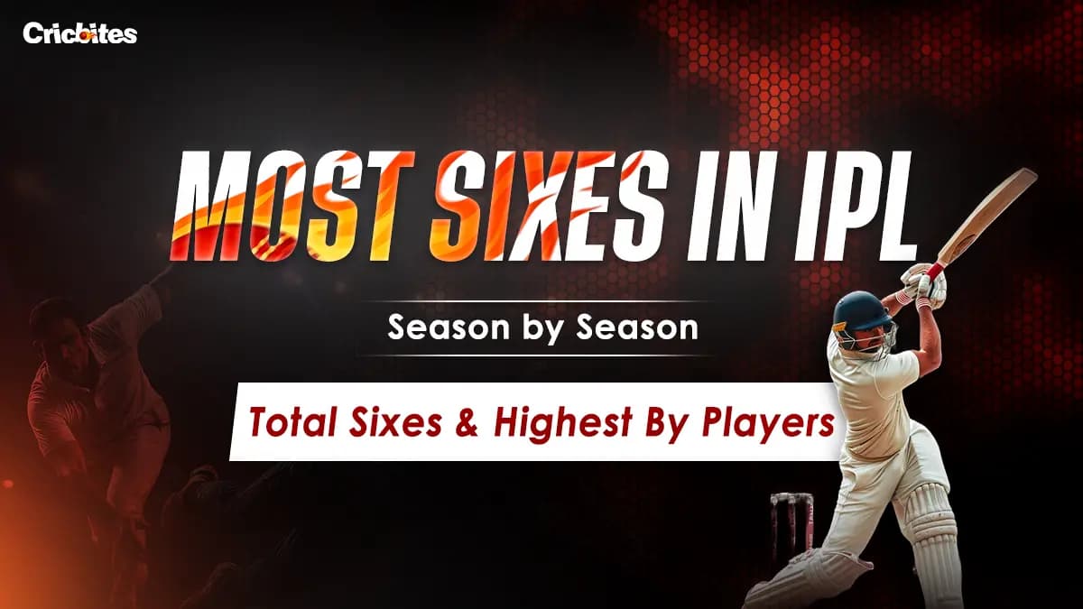 Most Sixes in IPL Season by Season: Total Sixes & Highest By Players