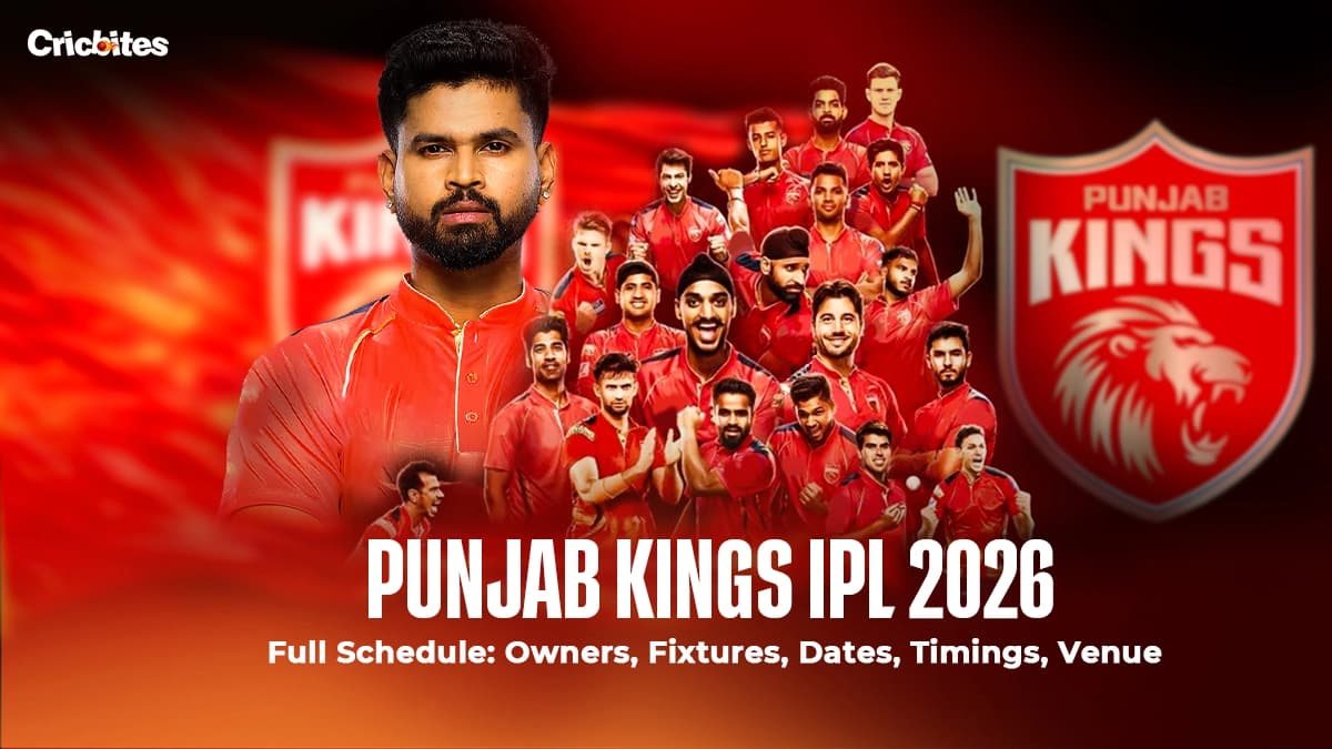 Punjab Kings IPL 2026 Full Schedule: Owners, Fixtures, Dates, Timings, Venues