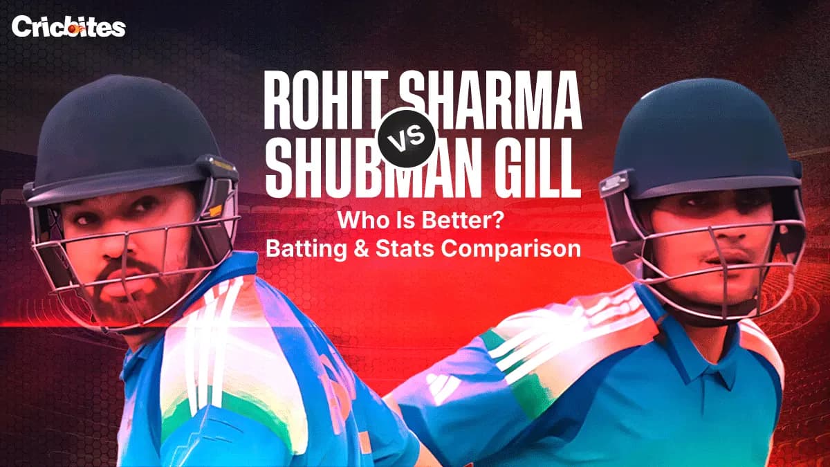 Rohit Sharma vs Shubman Gill: Who Is Better? Batting & Stats Comparison