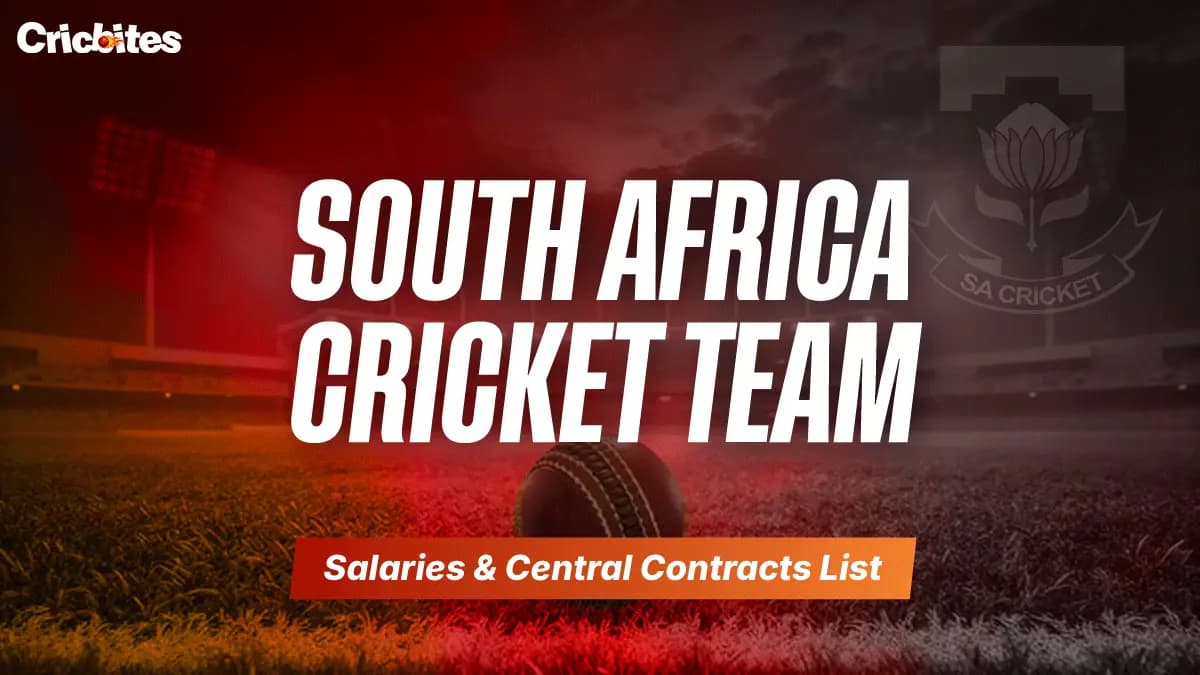 South Africa Cricket Team Salaries & Central Contracts List