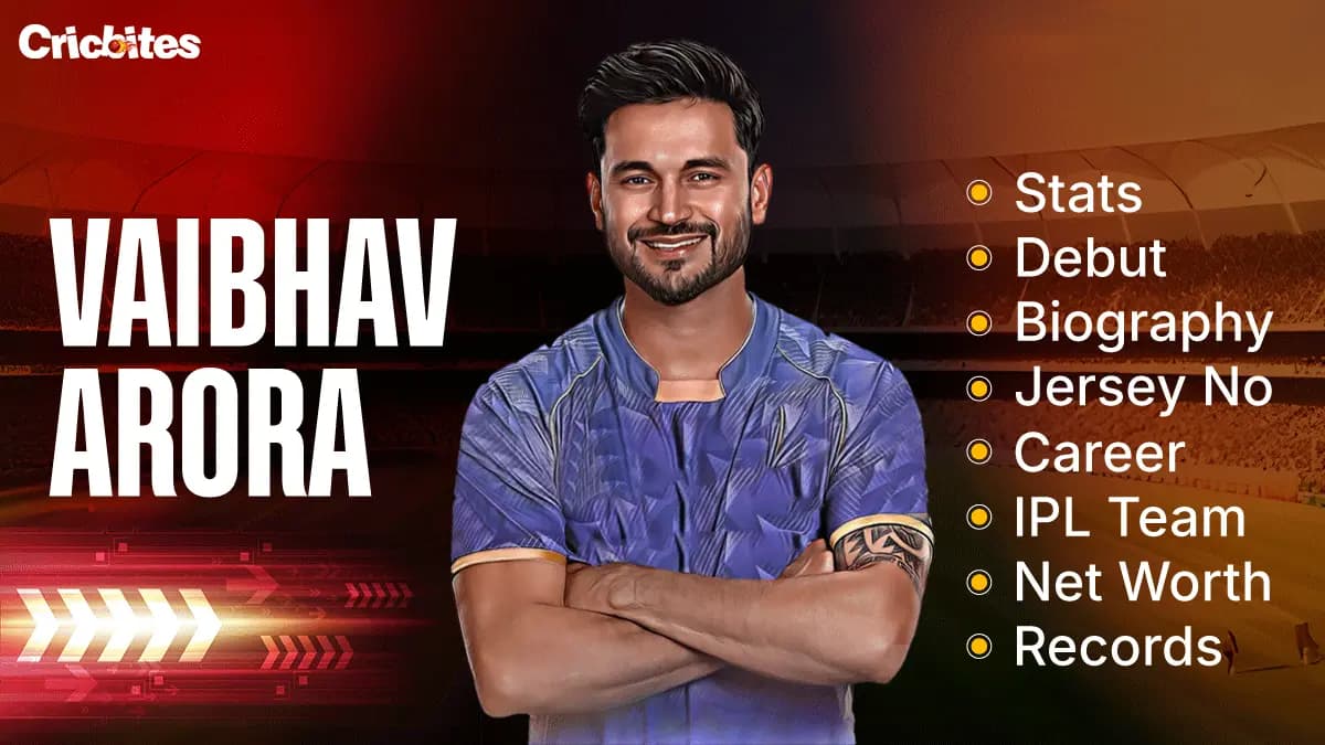 Vaibhav Arora Stats, Debut, Age, Jersey No, Career, IPL Team, Price