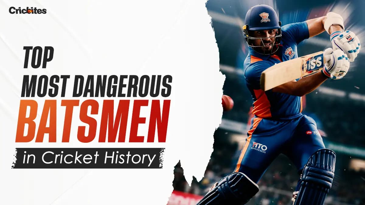 Top 10 Most Dangerous Batsmen in Cricket History (2025 Stats)
