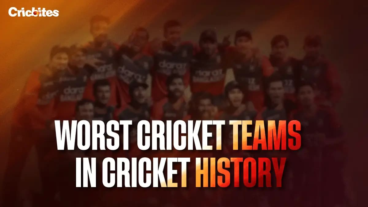 Worst Cricket Teams in Cricket History (2025 List)