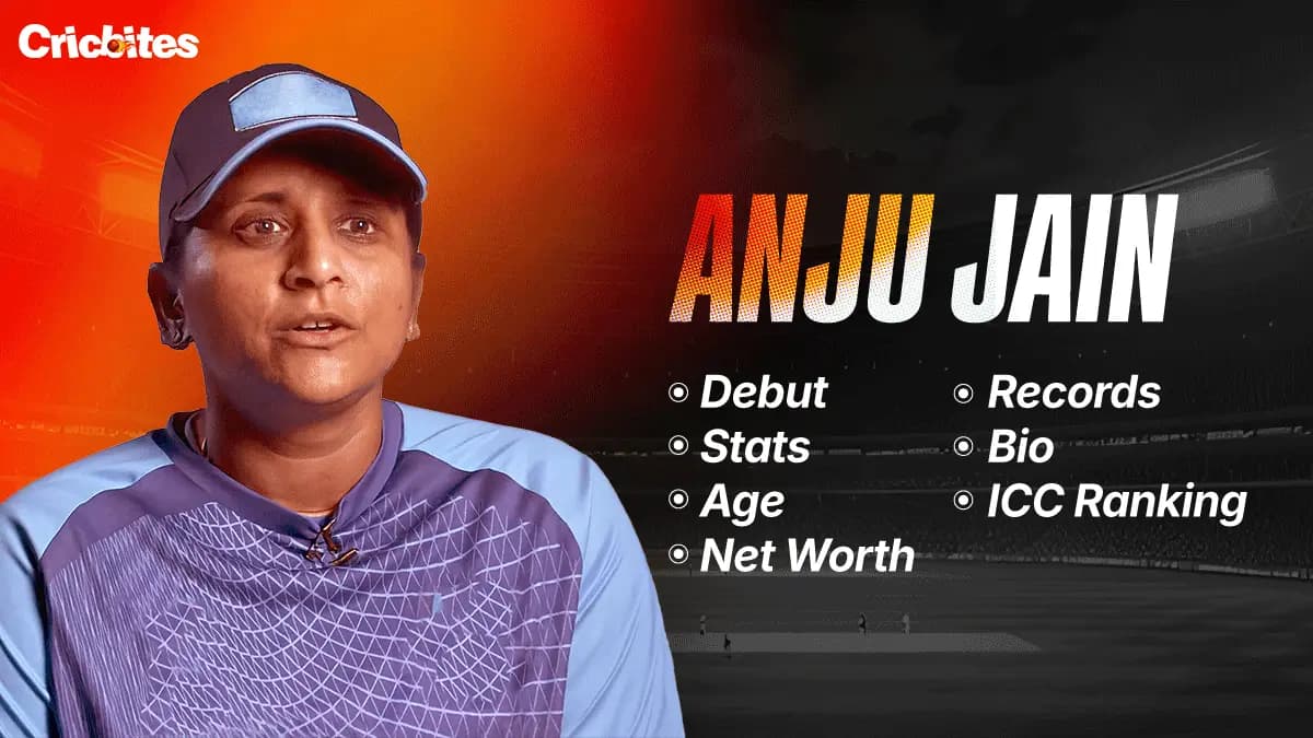Anju Jain Debut, Stats, Age, Net Worth, Records, Bio & ICC Ranking