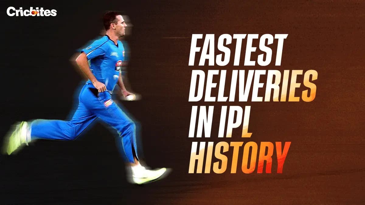 10 Fastest Deliveries in IPL History(From 2008 to 2025)