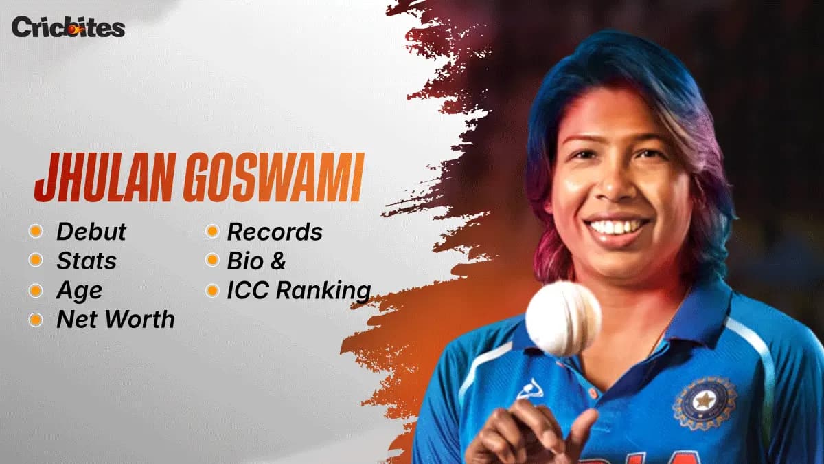 Jhulan Goswami Debut, Stats, Age, Net Worth, Records, Bio & ICC Ranking