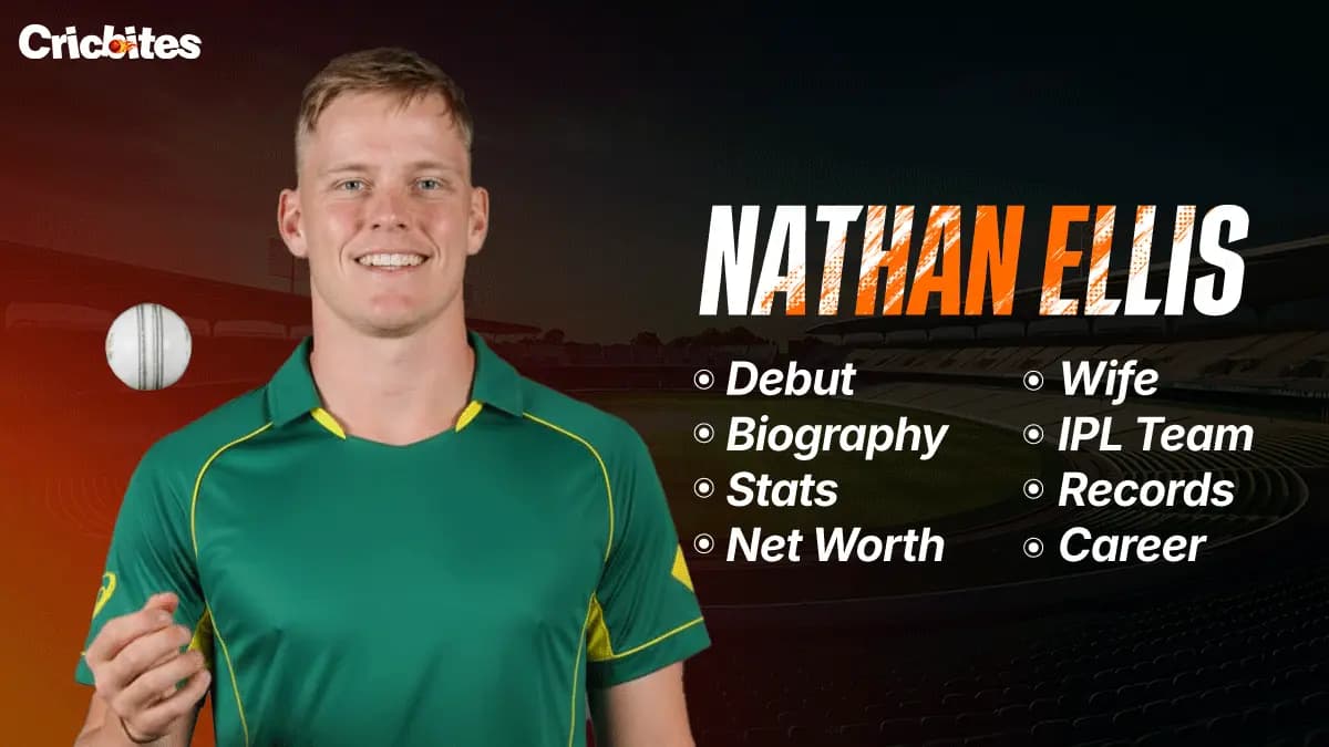 Nathan Ellis Debut, Biography, Stats, Net Worth, Wife, IPL Team, Records, Career