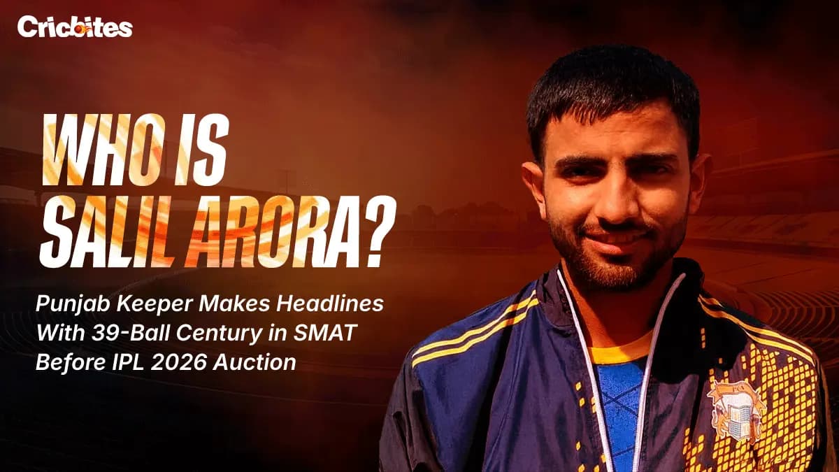 Who Is Salil Arora? Punjab Keeper Makes Headlines With 39-Ball Century in SMAT Before IPL 2026 Auction