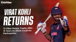 Virat Kohli Returns To Vijay Hazare Trophy After 15 Years As DDCA Confirms Participation