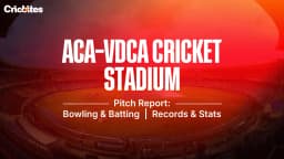 ACA – VDCA Cricket Stadium: Pitch Report – Bowling and Batting, Recording & Stats