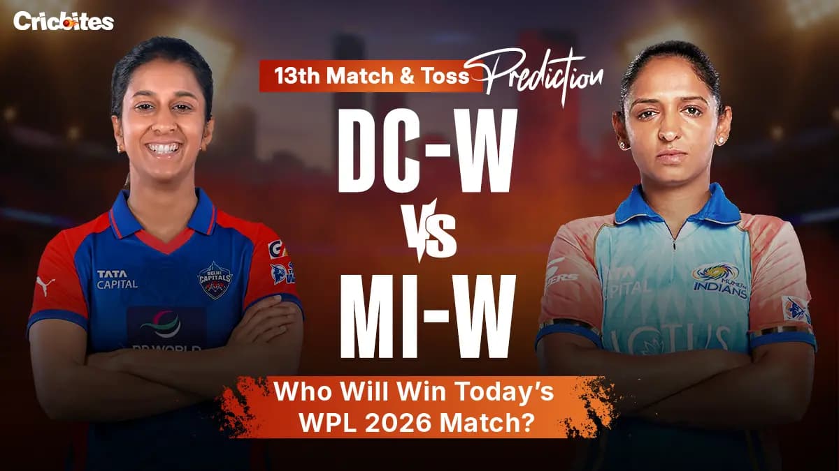 DC-W vs MI-W Toss & Match Prediction: Who Will Win Today’s WPL 2026 Match?
