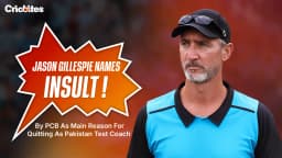 Jason Gillespie Names ‘Insult’ By PCB As Main Reason For Quitting As Pakistan Test Coach