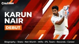 Karun Nair Debut, Biography, Stats, Net Worth, Wife, IPL Team, Records, Career