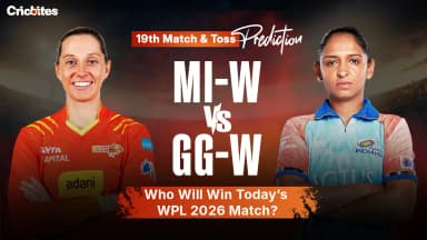MI-W vs GG-W WPL Toss & Match Prediction: Who Will Win Today’s WPL 2026 Match?