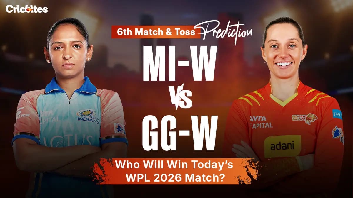 MI-W vs GG-W Toss & Match Prediction: Who Will Win Today’s WPL 2026 Match?