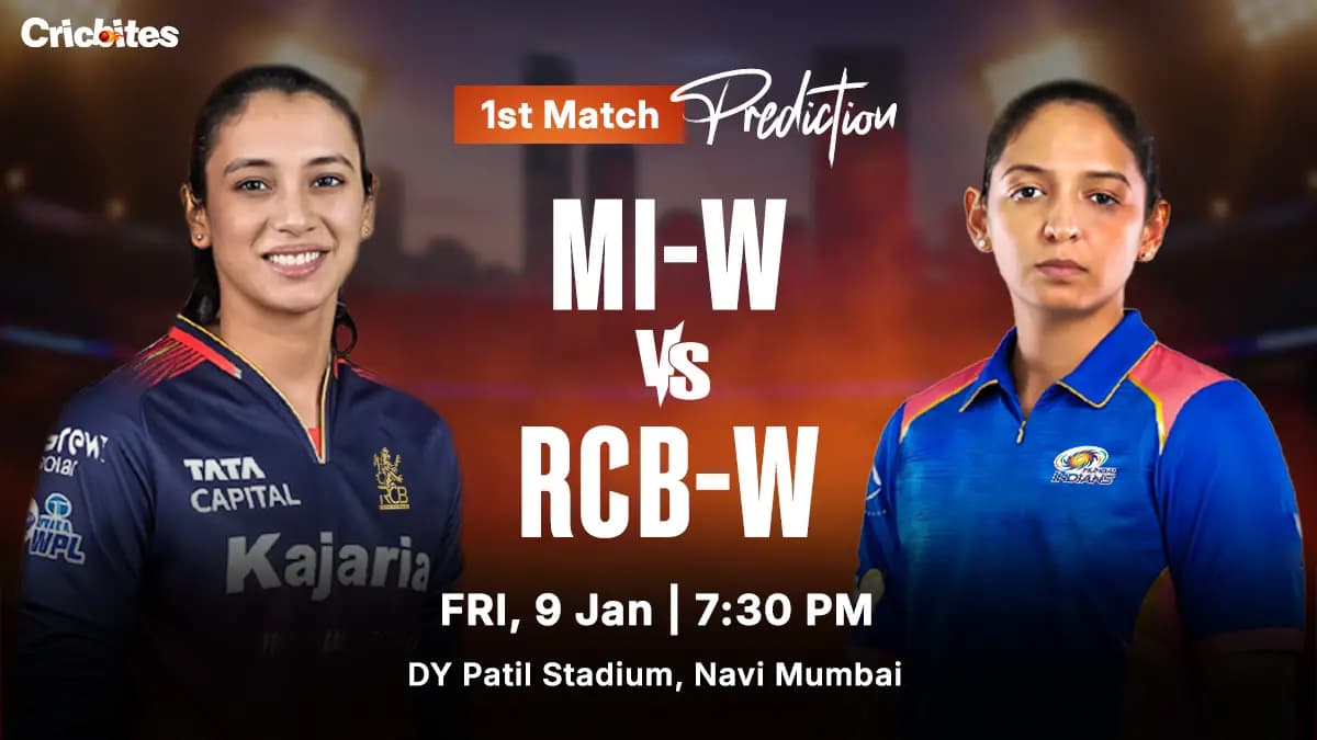 MI-W vs RCB-W Toss & Match Prediction: Who Will Win Today’s WPL 2026 Match?