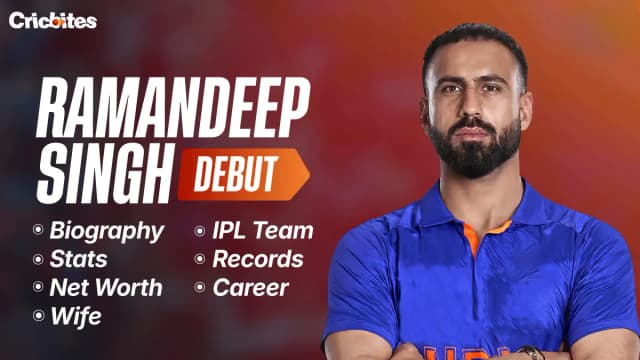 Ramandeep Singh Debut, Biography, Stats, Net Worth, Wife, IPL Team, Records, Career