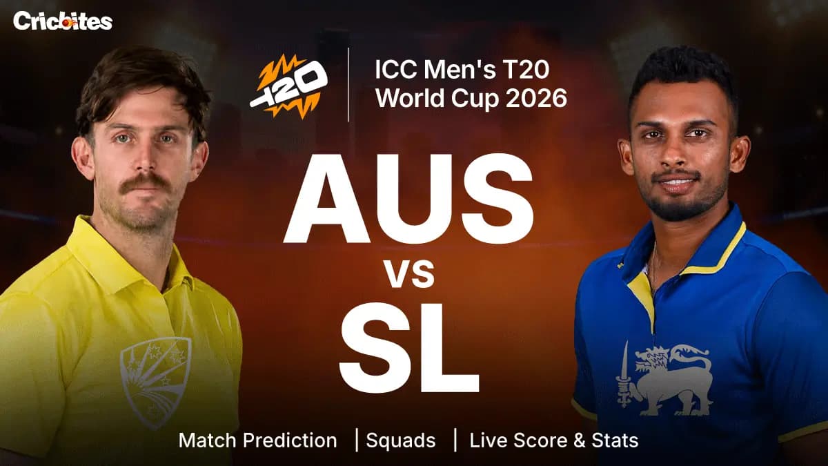 AUS vs SL: Sri Lanka Won By 8 Wkts – Scorecard, Stats (ICC Men’s T20 World Cup 2026)