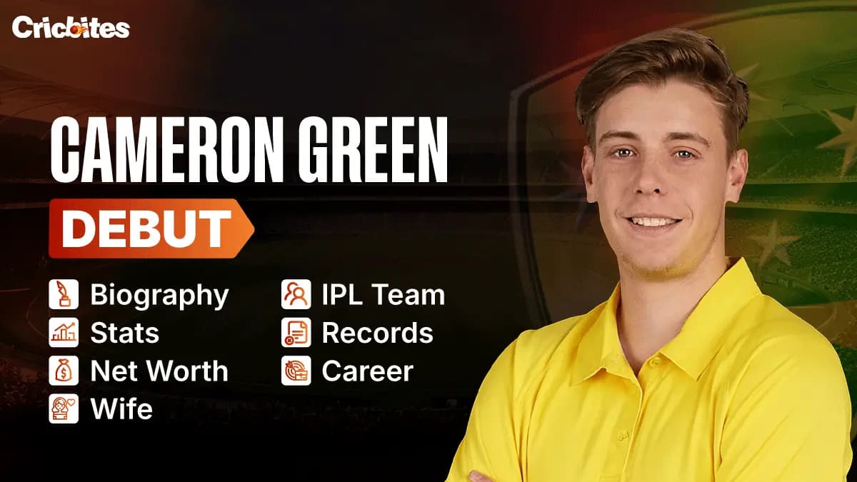 Cameron Green Debut, Biography, Stats, Net Worth, Wife, IPL Team, Records, Career