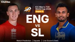 ENG vs SL: ICC Men’s T20 World Cup 2026 | Match Prediction, Squads, Live Score & Stats