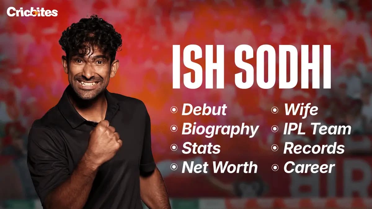 Ish Sodhi Debut, Biography, Stats, Net Worth, Wife, IPL Team, Records, Career