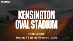 Kensington Oval Stadium: Pitch Report – Bowling and Batting, Records & Stats