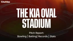 The Kia Oval Stadium: Pitch Report Bowling and Batting, Records & Stats