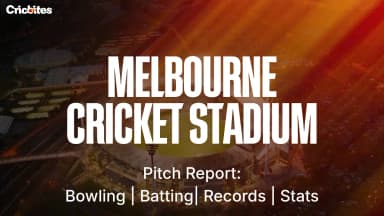 Melbourne Cricket Stadium: Pitch Report - Bowling and Batting, Records & Stats