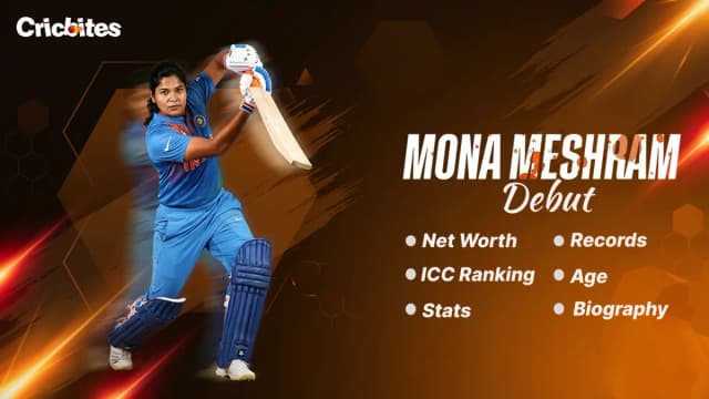 Mona Meshram Debut, Stats, Age, Net Worth, Records, Bio & ICC Ranking