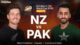 NZ vs PAK: ICC Men’s T20 World Cup 2026 | Match Prediction, Squads, Live Score & Stats