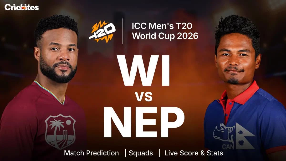 WI vs NEP: West Indies Won By 9 Wkts – Scorecard, Stats (ICC Men’s T20 World Cup 2026)