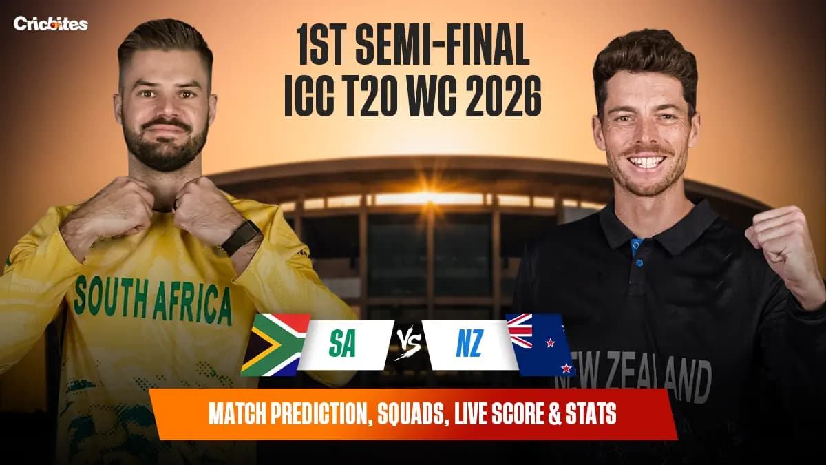 SA vs NZ: 1st Semi-Final New Zealand Won By 9 Wkts – Scorecard, Stats (ICC Men’s T20 World Cup 2026)