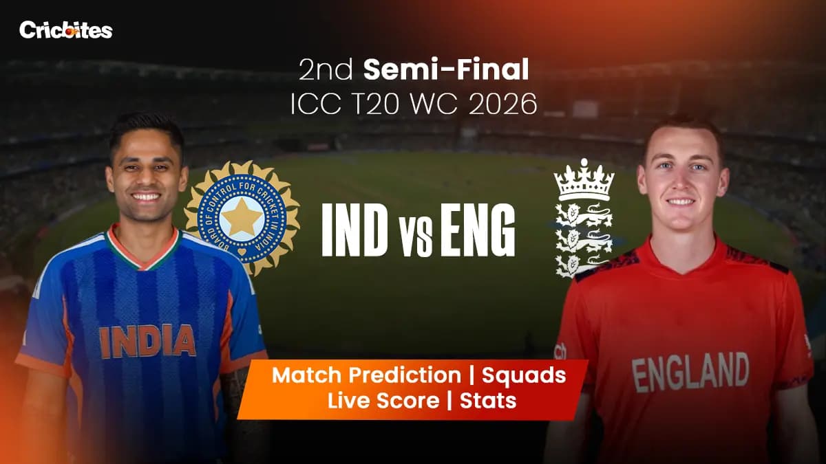 ENG vs IND: 2nd Semi-Final India Won By 7 Runs – Scorecard, Stats (ICC Men’s T20 World Cup 2026)