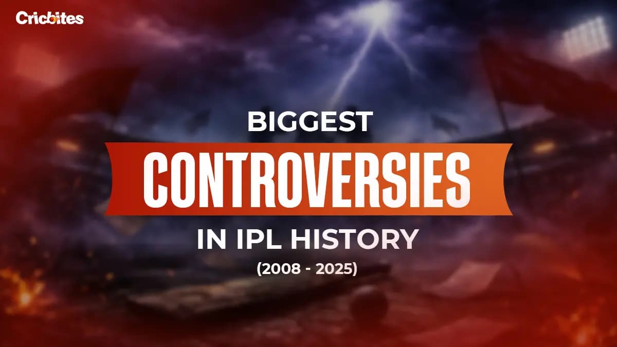Biggest Controversies in IPL History (2008–2025)