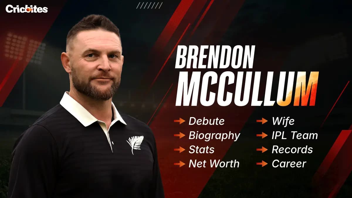 Brendon McCullum Debut, Biography, Stats, Net Worth, Wife, IPL Team, Records, Career
